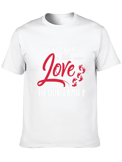 Adding Love Family Graphic Tee