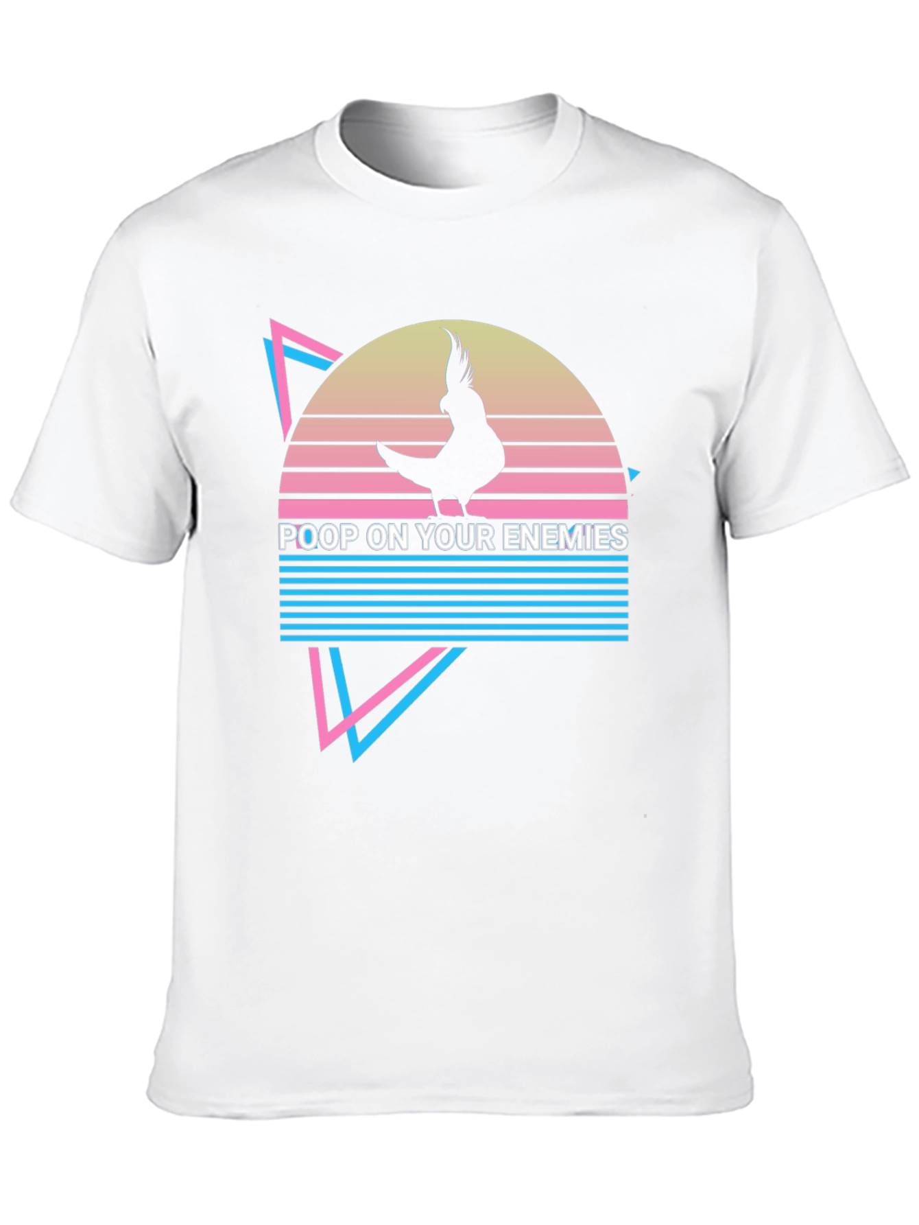 Poop On Your Enemies Cockatiel T-Shirt