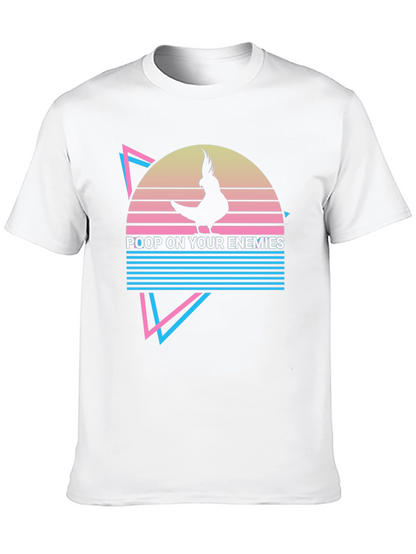 Poop On Your Enemies Cockatiel T-Shirt
