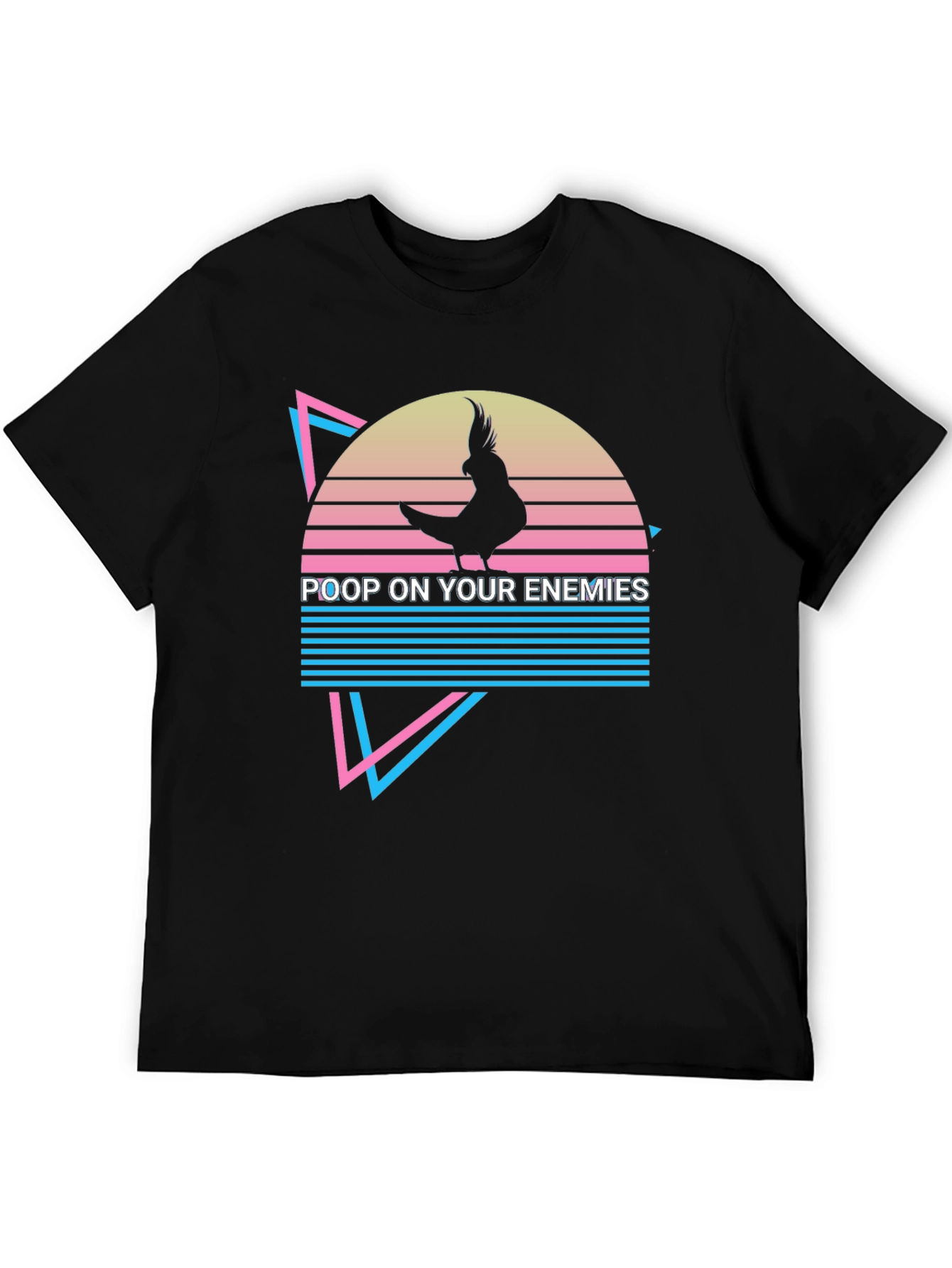 Poop On Your Enemies Cockatiel T-Shirt