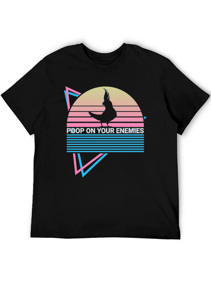 Poop On Your Enemies Cockatiel T-Shirt