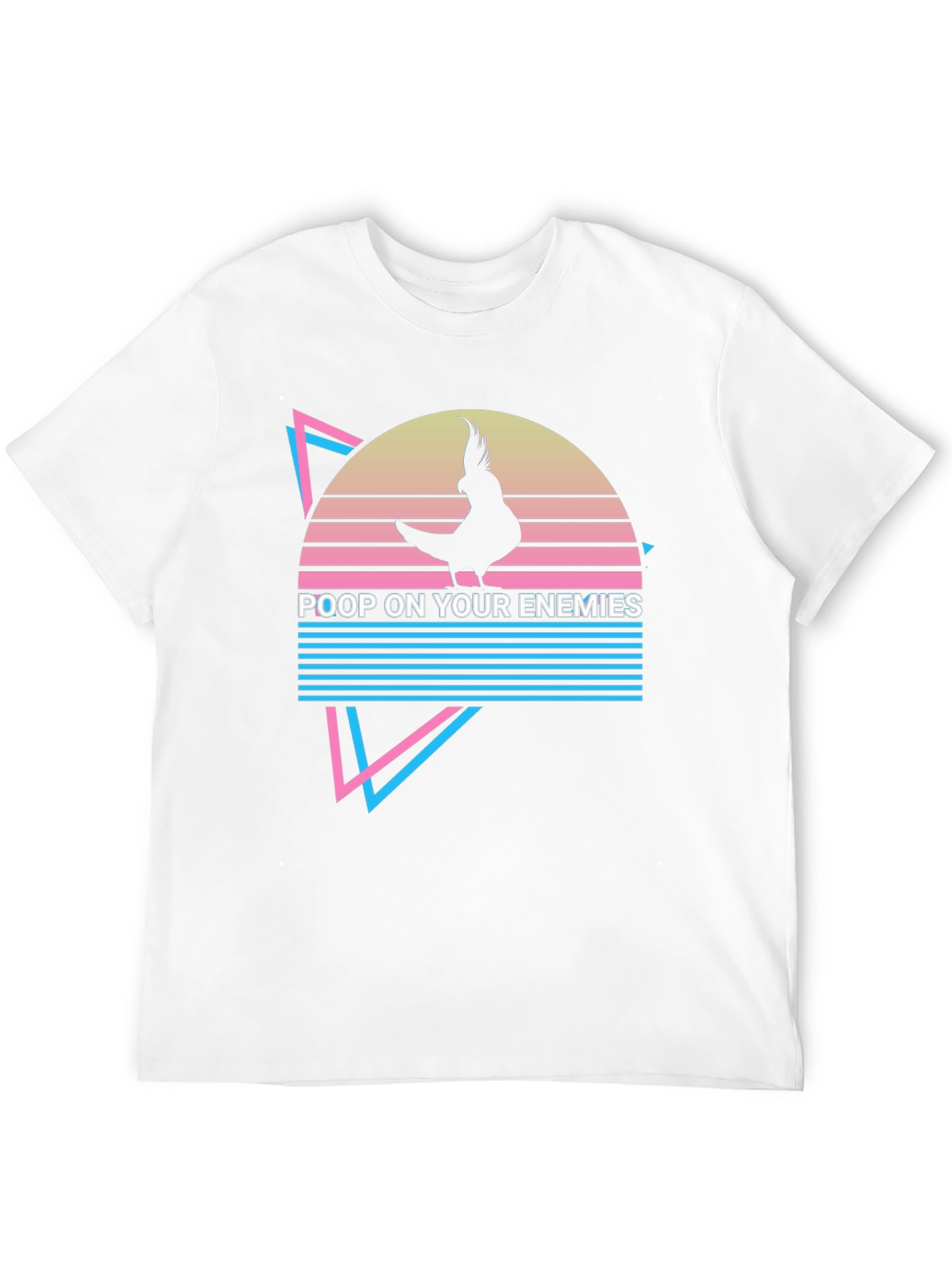 Poop On Your Enemies Cockatiel T-Shirt