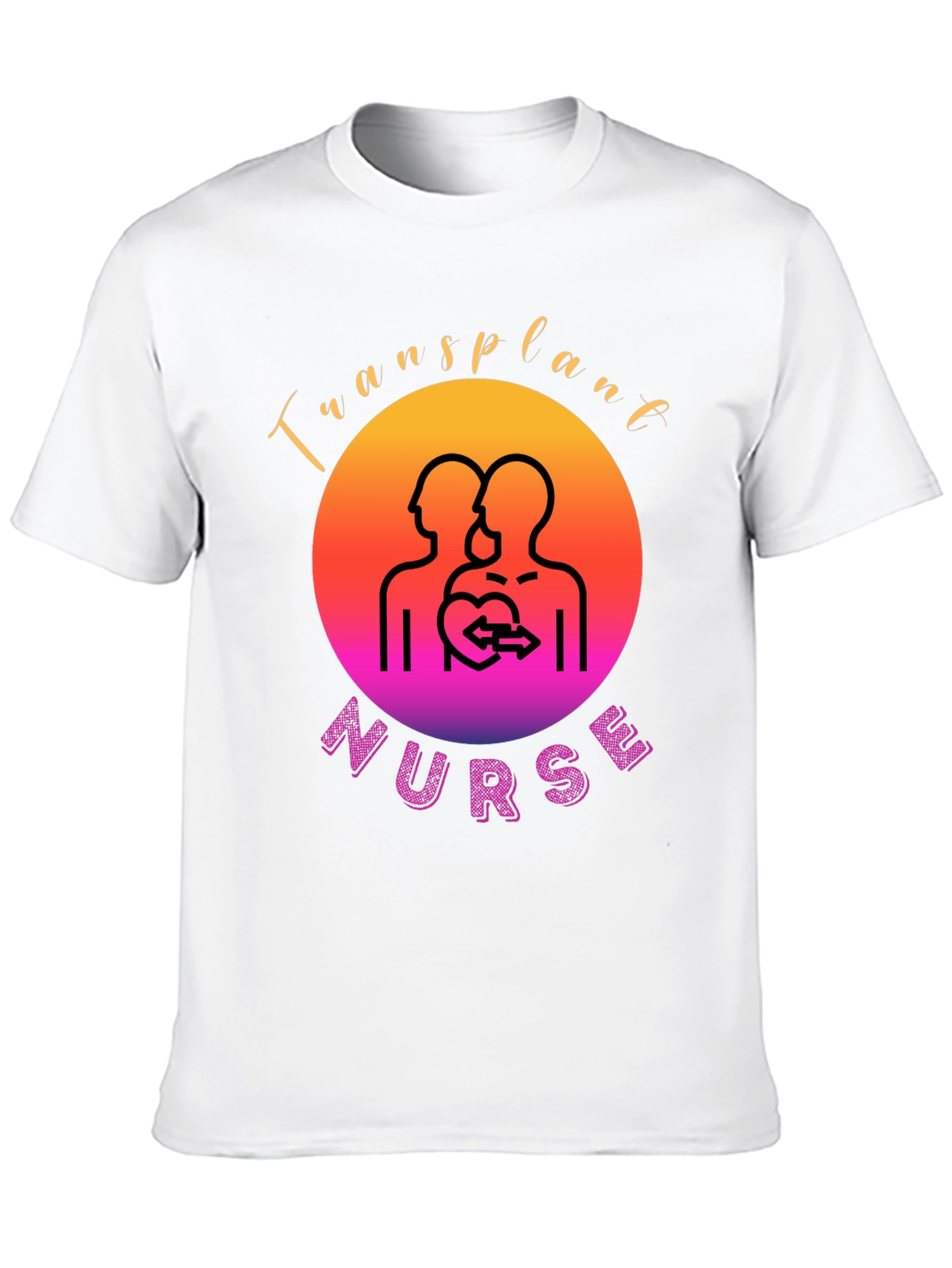 Transplant Nurse Graphic T-Shirt