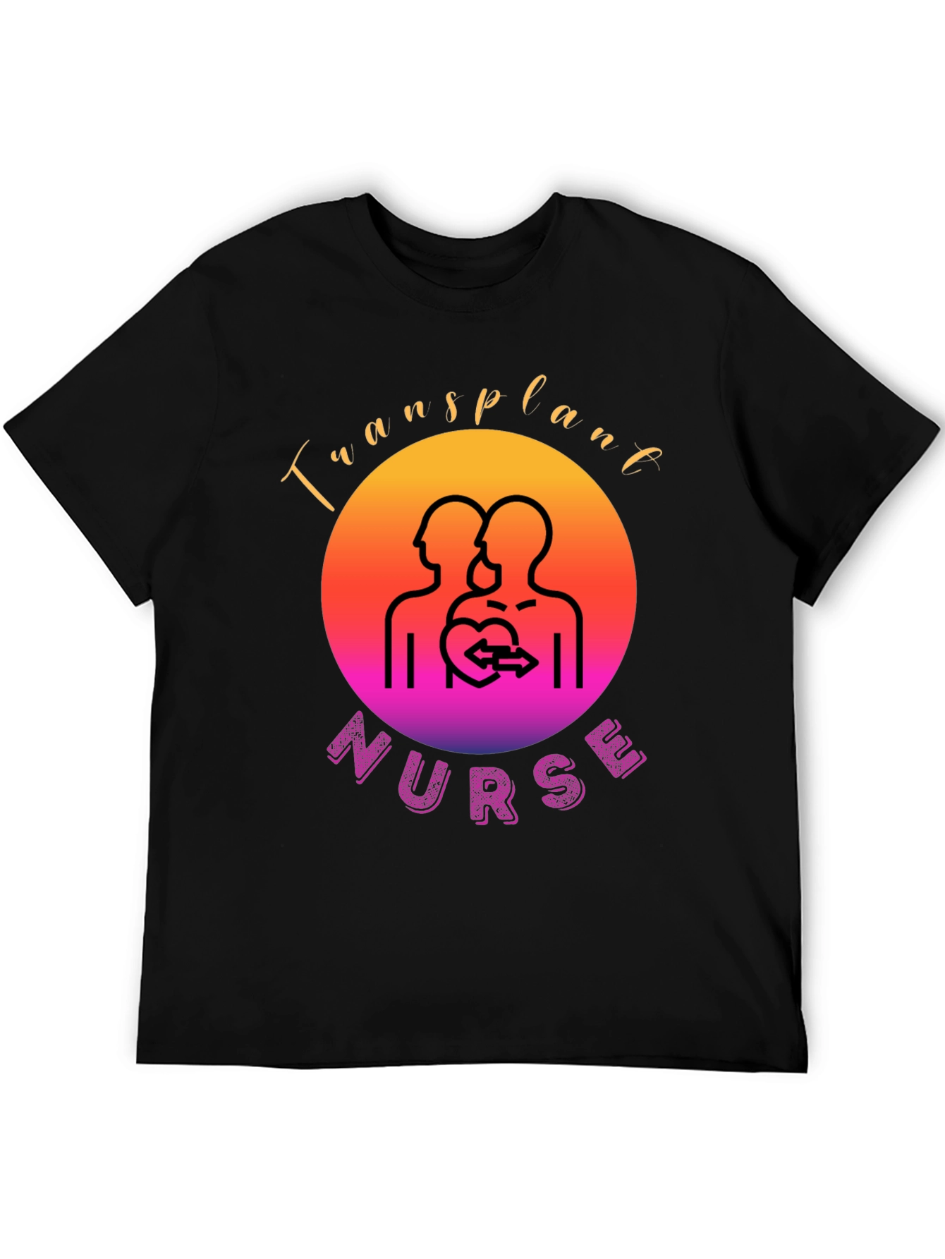 Transplant Nurse Graphic T-Shirt