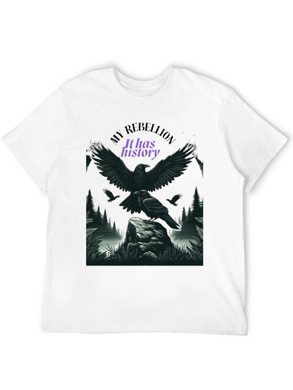 Raven Rebellion Graphic Tee - History in Flight