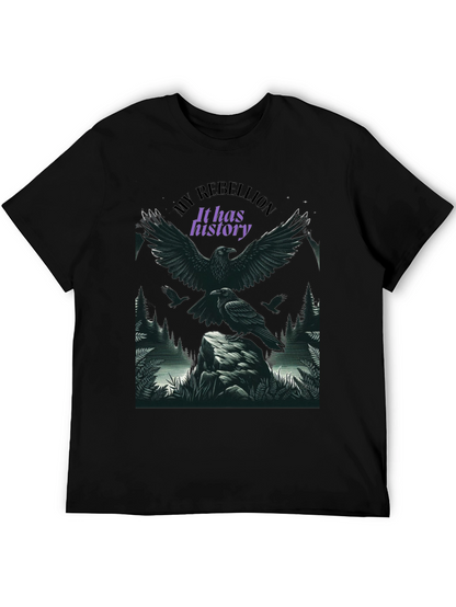 Raven Rebellion Graphic Tee - History in Flight