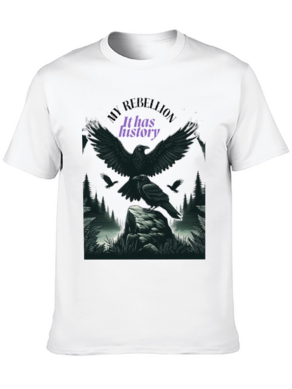 Raven Rebellion Graphic Tee - History in Flight