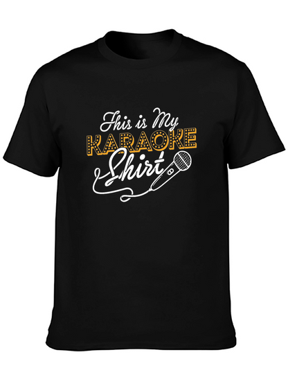 This is My Karaoke Shirt - Novelty Tee