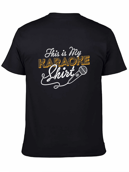 This is My Karaoke Shirt - Novelty Tee