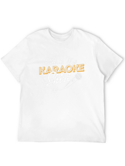 This is My Karaoke Shirt - Novelty Tee