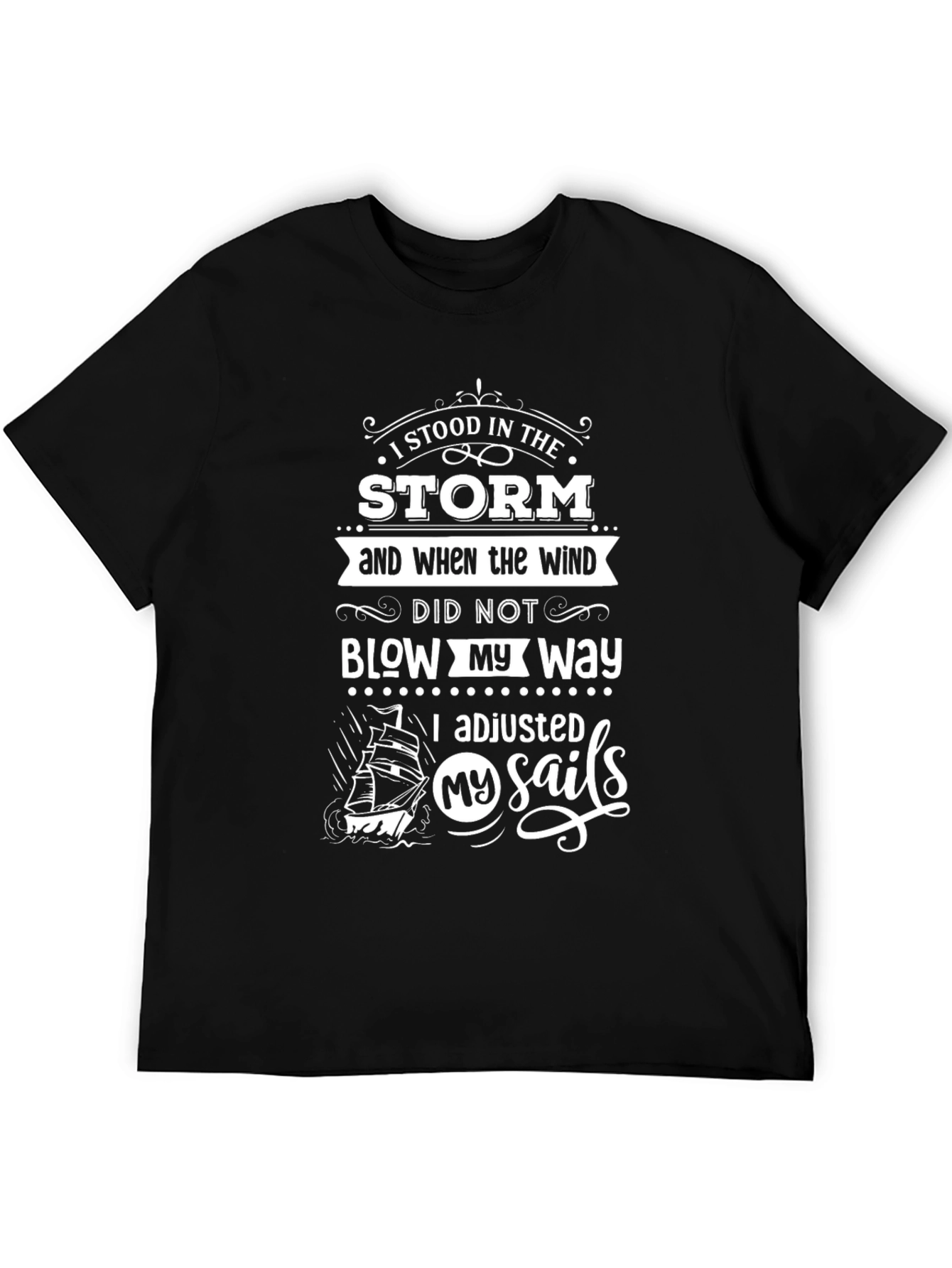 I Stood in The Storm Graphic T-Shirt