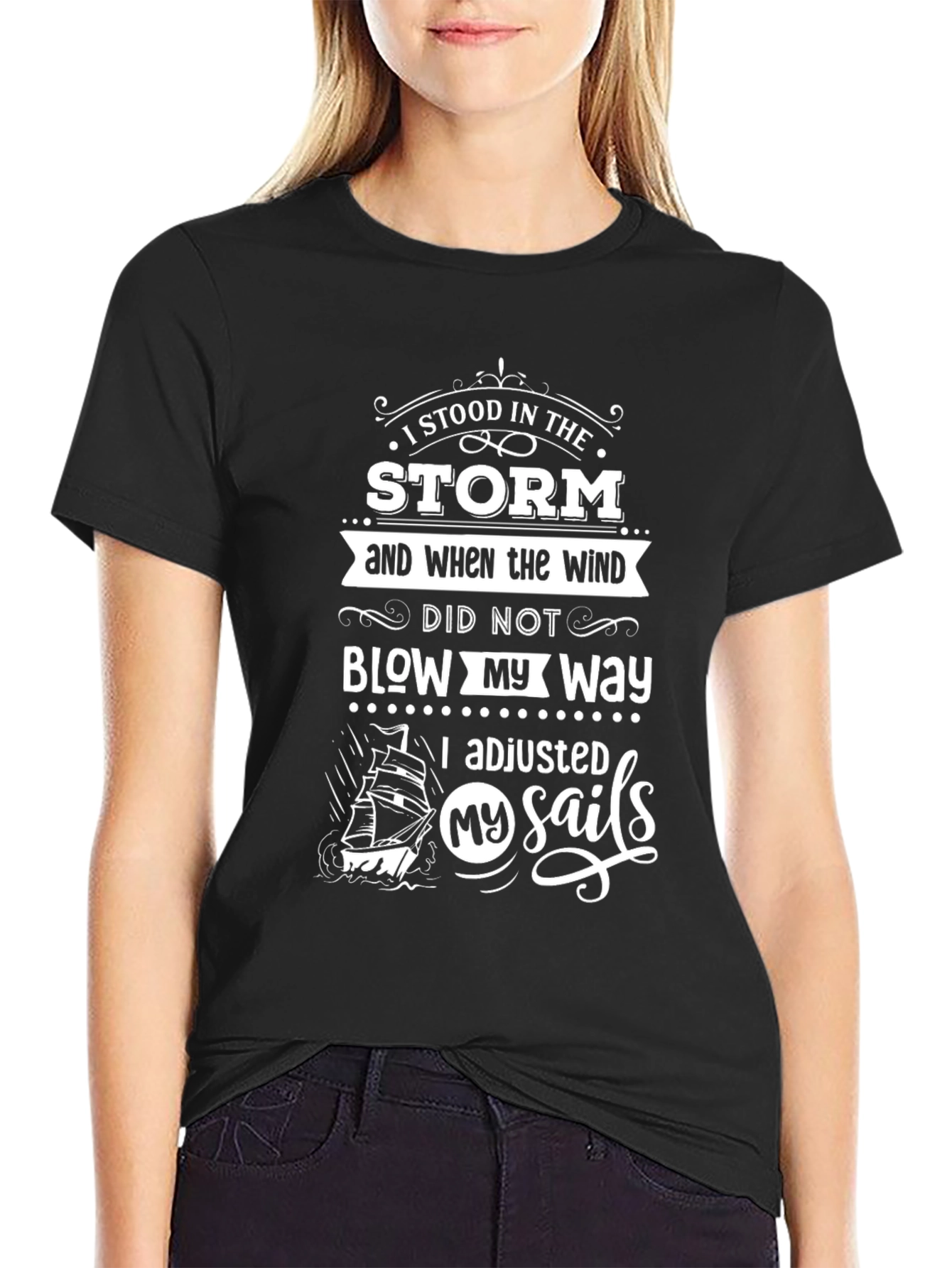 I Stood in The Storm Graphic T-Shirt
