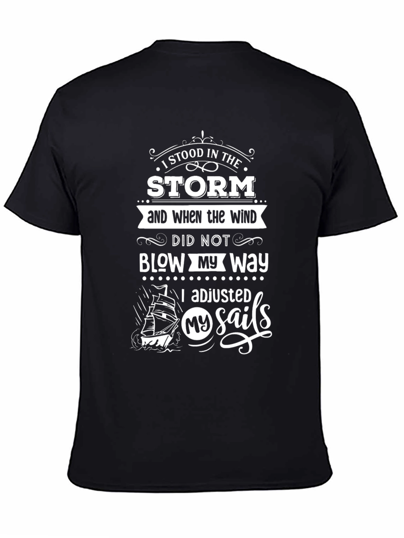 I Stood in The Storm Graphic T-Shirt