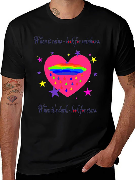 Rainbows & Stars Graphic T-Shirt