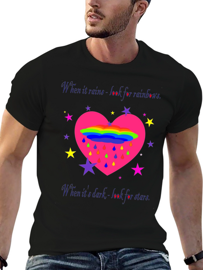 Rainbows & Stars Graphic T-Shirt