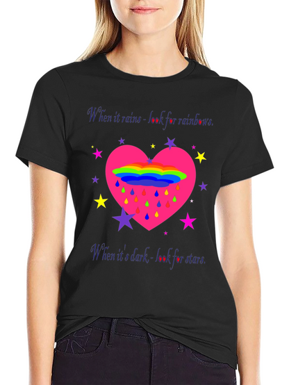 Rainbows & Stars Graphic T-Shirt
