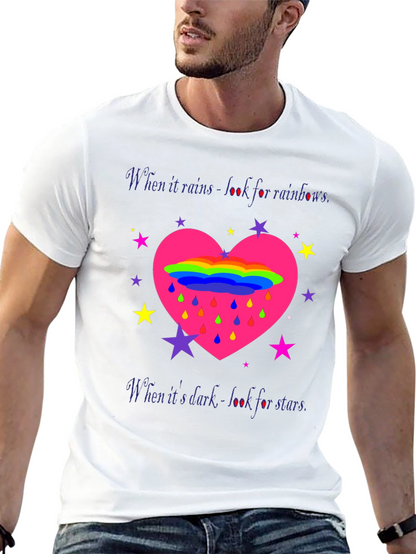 Rainbows & Stars Graphic T-Shirt