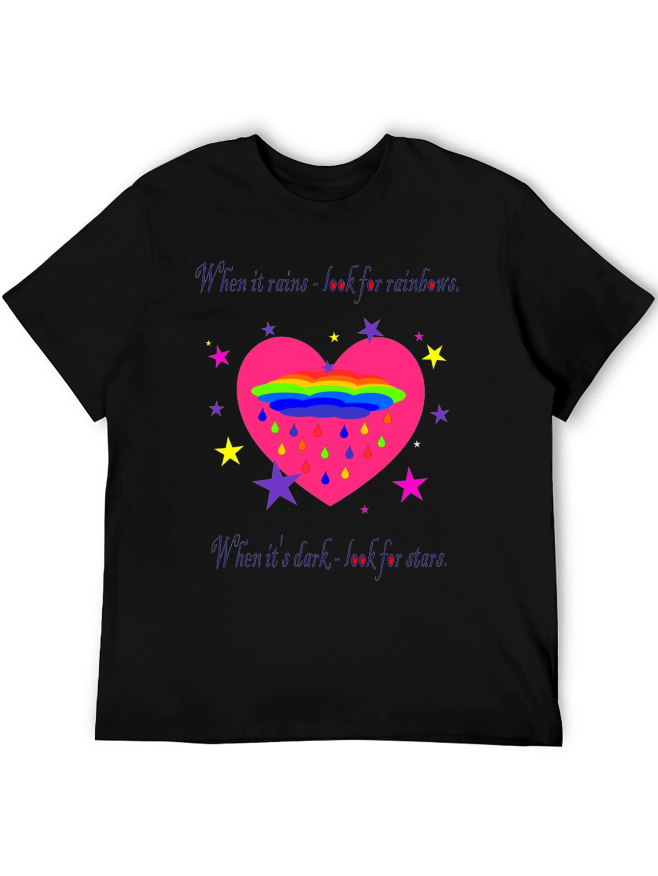 Rainbows & Stars Graphic T-Shirt