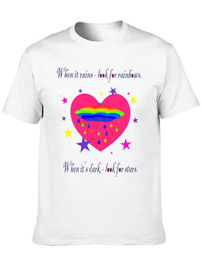 Rainbows & Stars Graphic T-Shirt