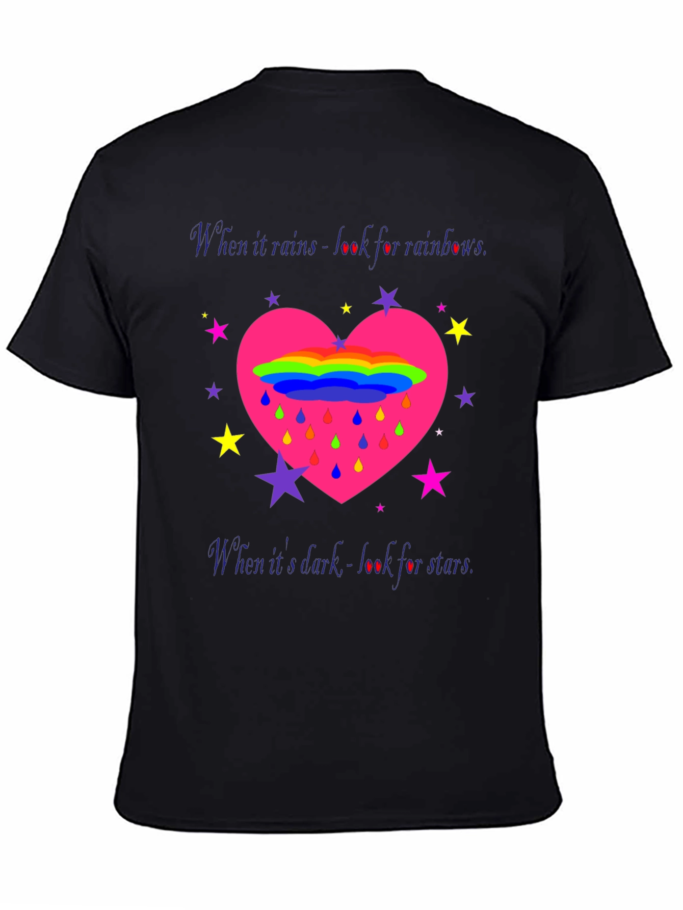 Rainbows & Stars Graphic T-Shirt