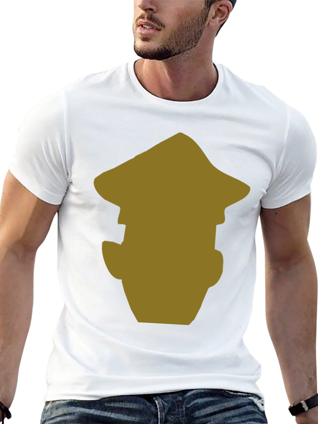 Samurai Face T-Shirt - Unique Graphic Tee