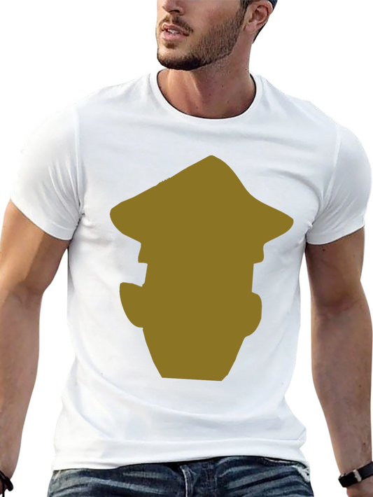 Samurai Face T-Shirt - Unique Graphic Tee