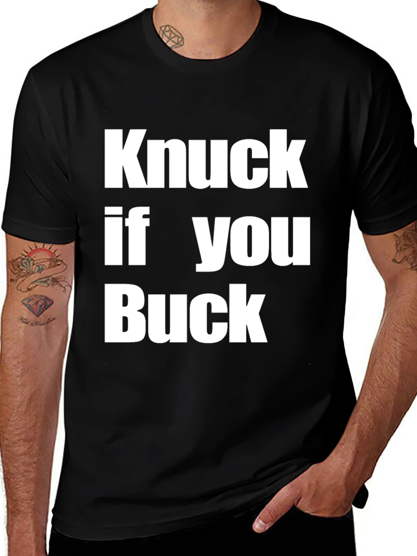 Knuck If You Buck Graphic T-Shirt