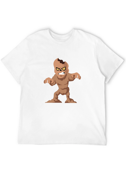 Monster Graphic Black T-Shirt