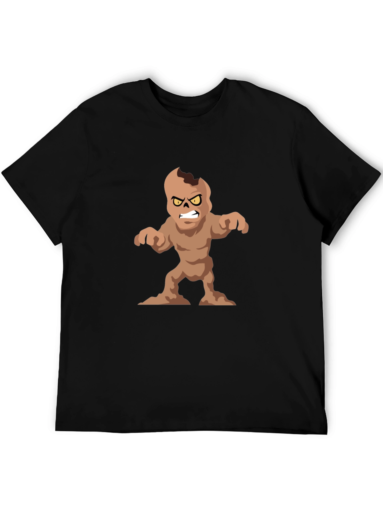 Monster Graphic Black T-Shirt