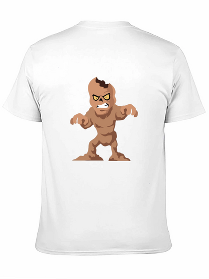 Monster Graphic Black T-Shirt