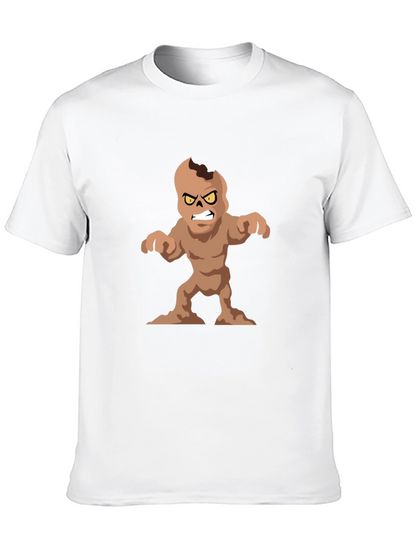 Monster Graphic Black T-Shirt