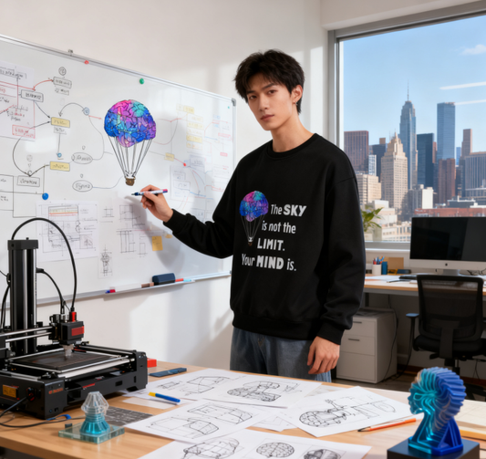 "The Sky Is Not the Limit" Mindset Crewneck