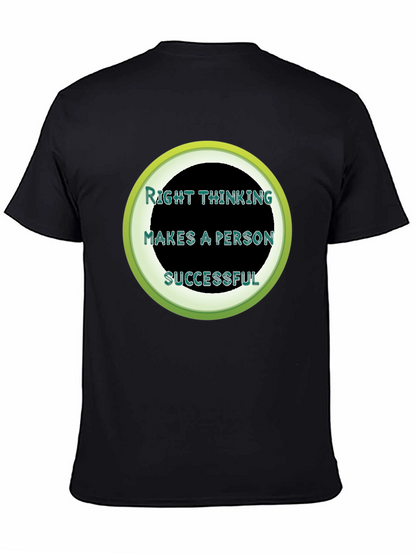 Right Thinking Makes A Person Successful T-Shirt