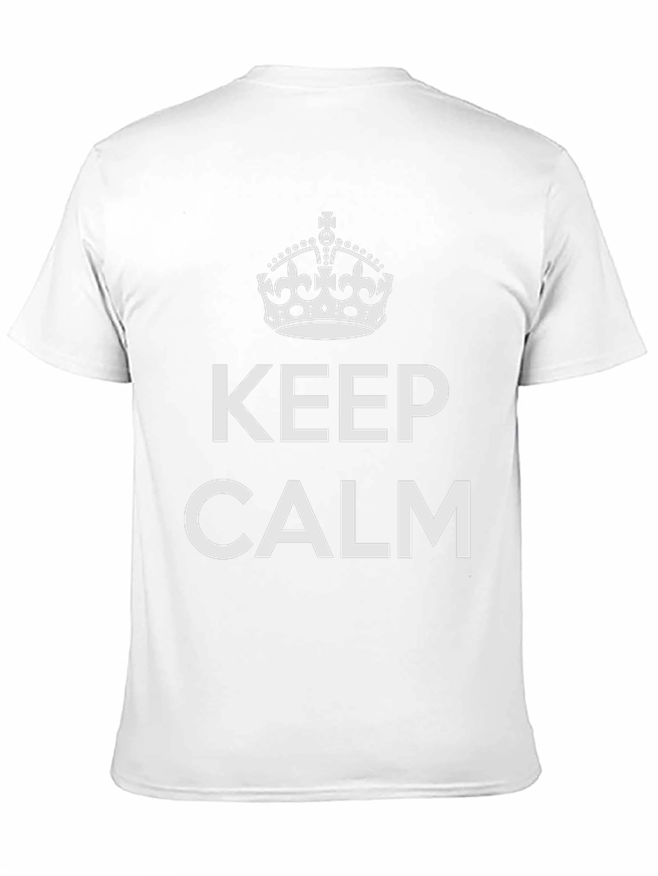 Keep Calm Graphic Tee - Black