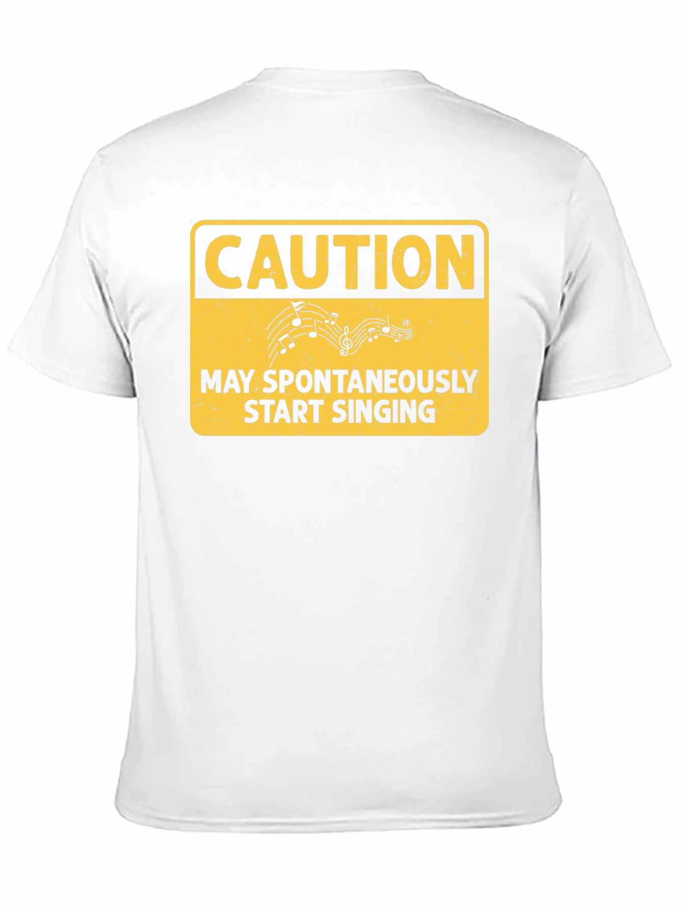 Caution May Spontaneously Start Singing T-Shirt