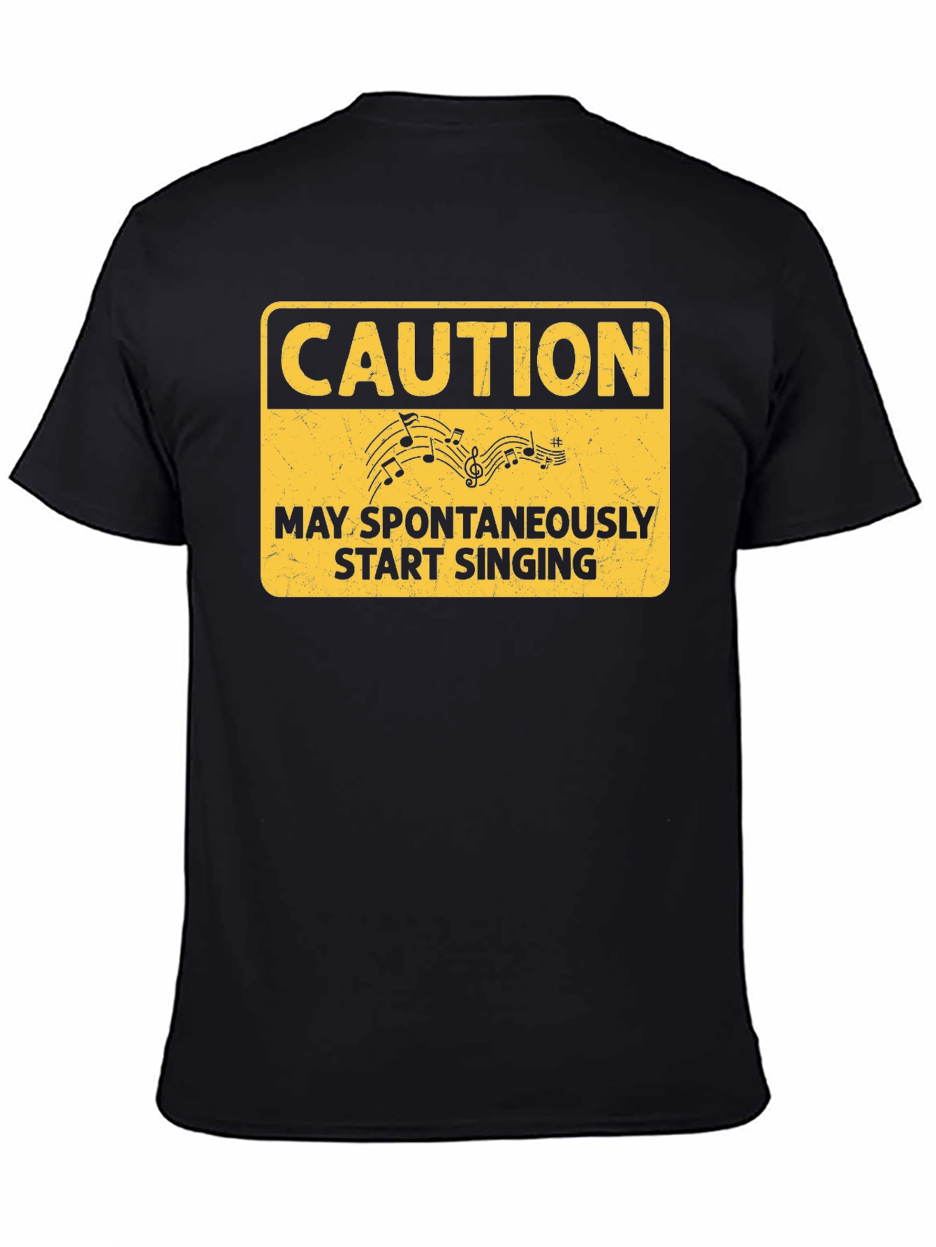 Caution May Spontaneously Start Singing T-Shirt