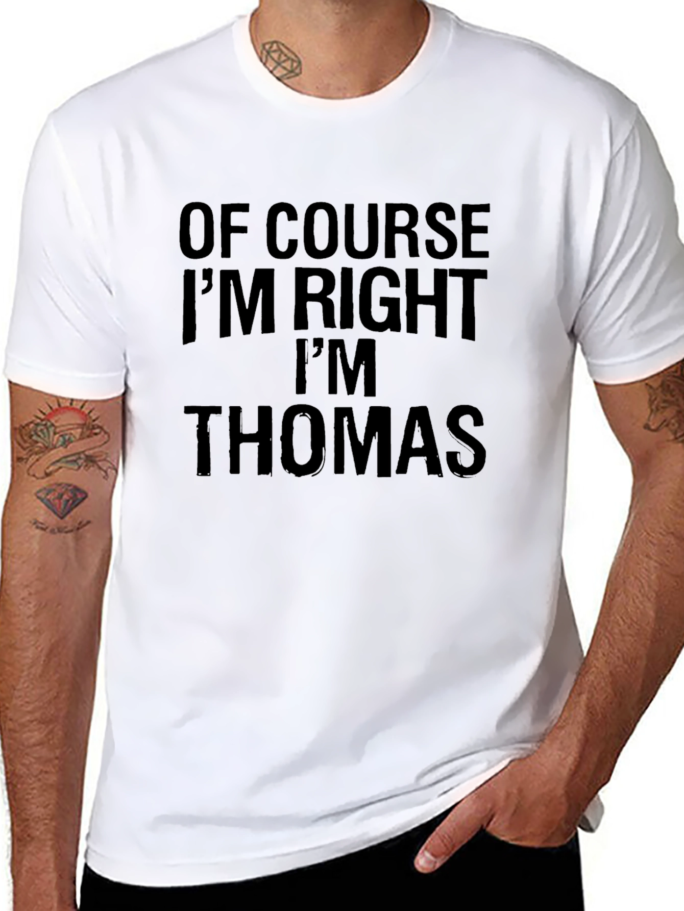 Of Course Im Right Im Thomas T-Shirt