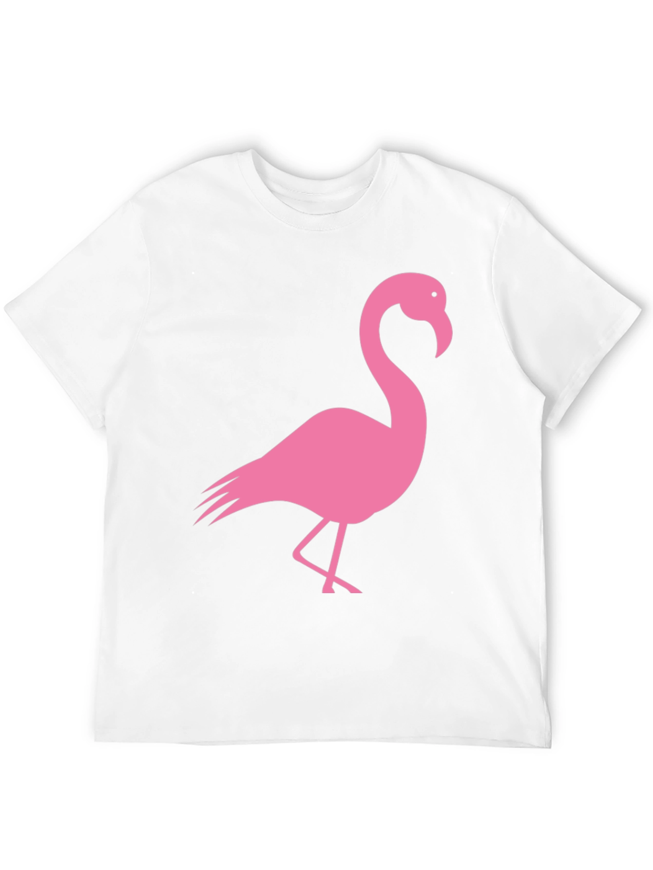 Black Flamingo Graphic Tee - Trendy Casual Style