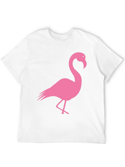 Black Flamingo Graphic Tee - Trendy Casual Style