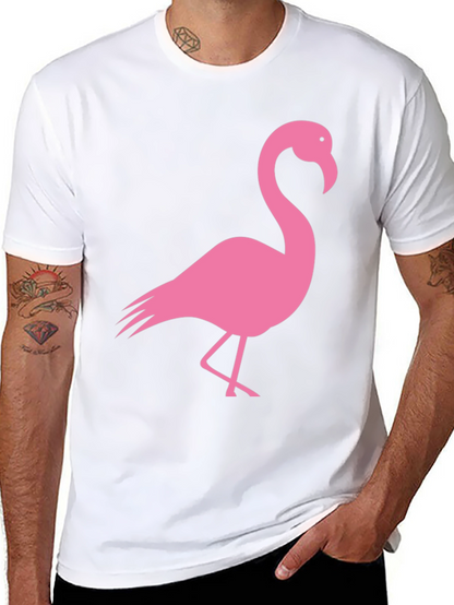 Black Flamingo Graphic Tee - Trendy Casual Style