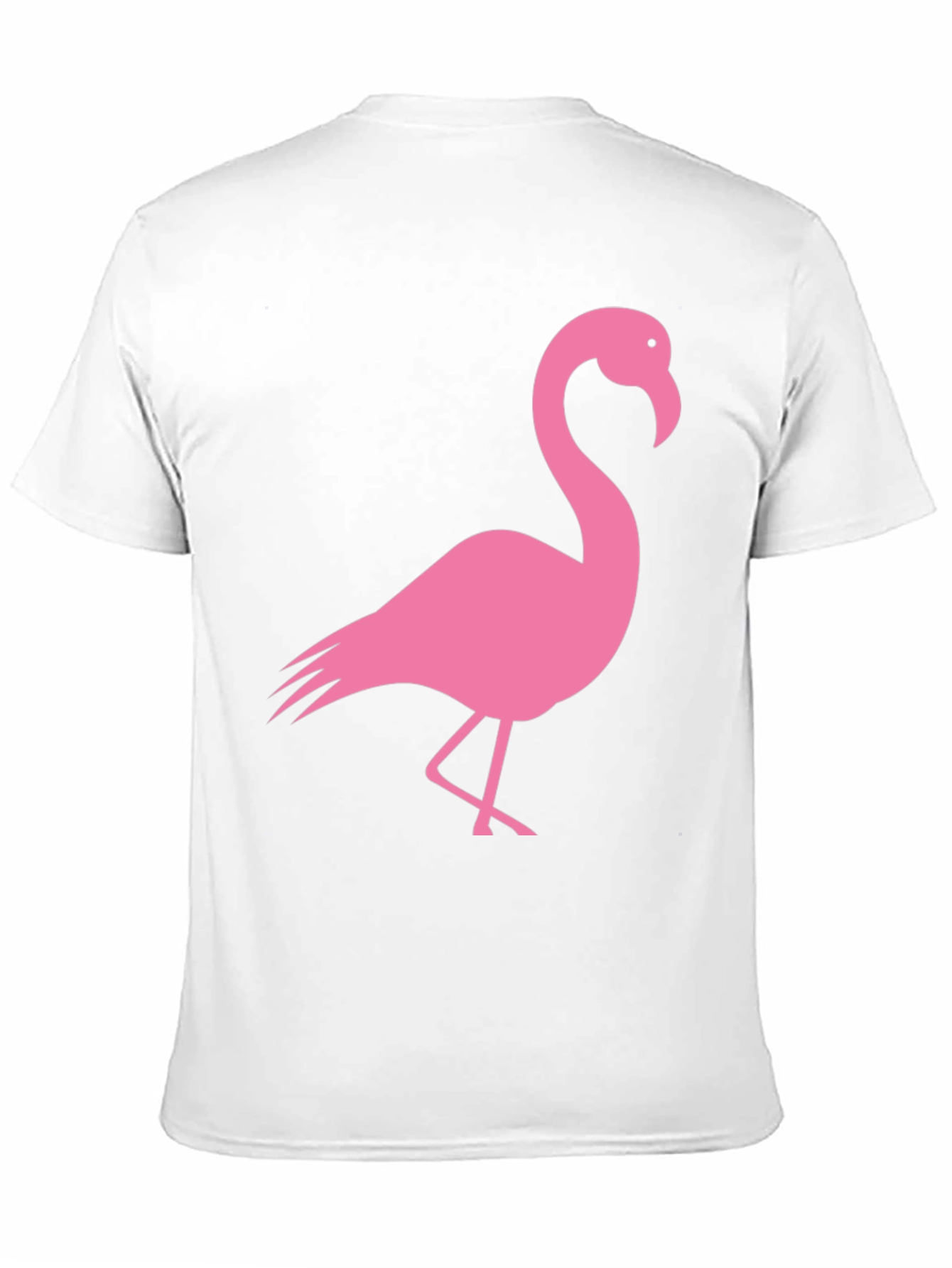 Black Flamingo Graphic Tee - Trendy Casual Style