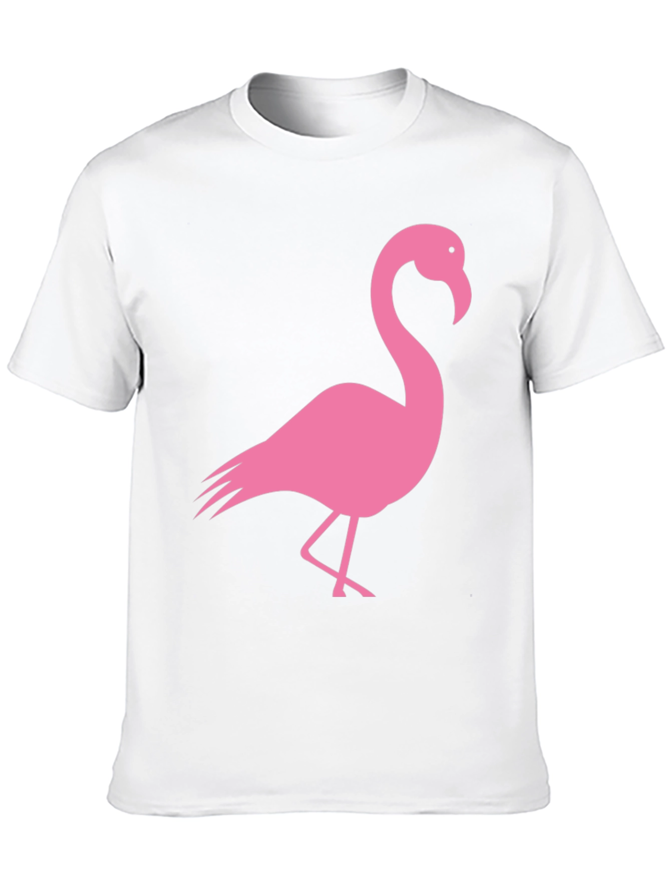 Black Flamingo Graphic Tee - Trendy Casual Style