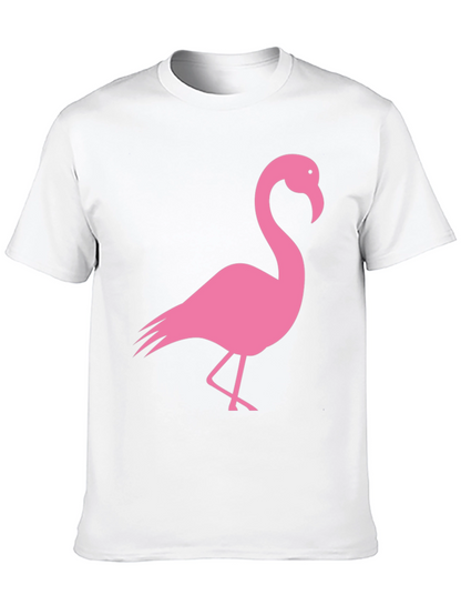 Black Flamingo Graphic Tee - Trendy Casual Style
