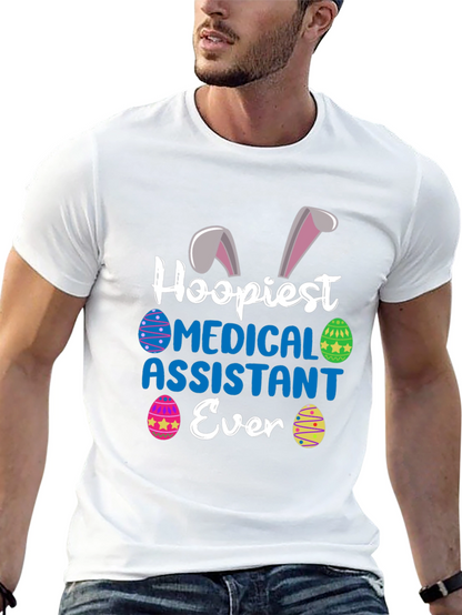 Hoopiest Medical Assistant Ever Easter T-Shirt