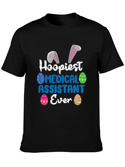 Hoopiest Medical Assistant Ever Easter T-Shirt