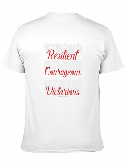 Motivational Words Black T-Shirt