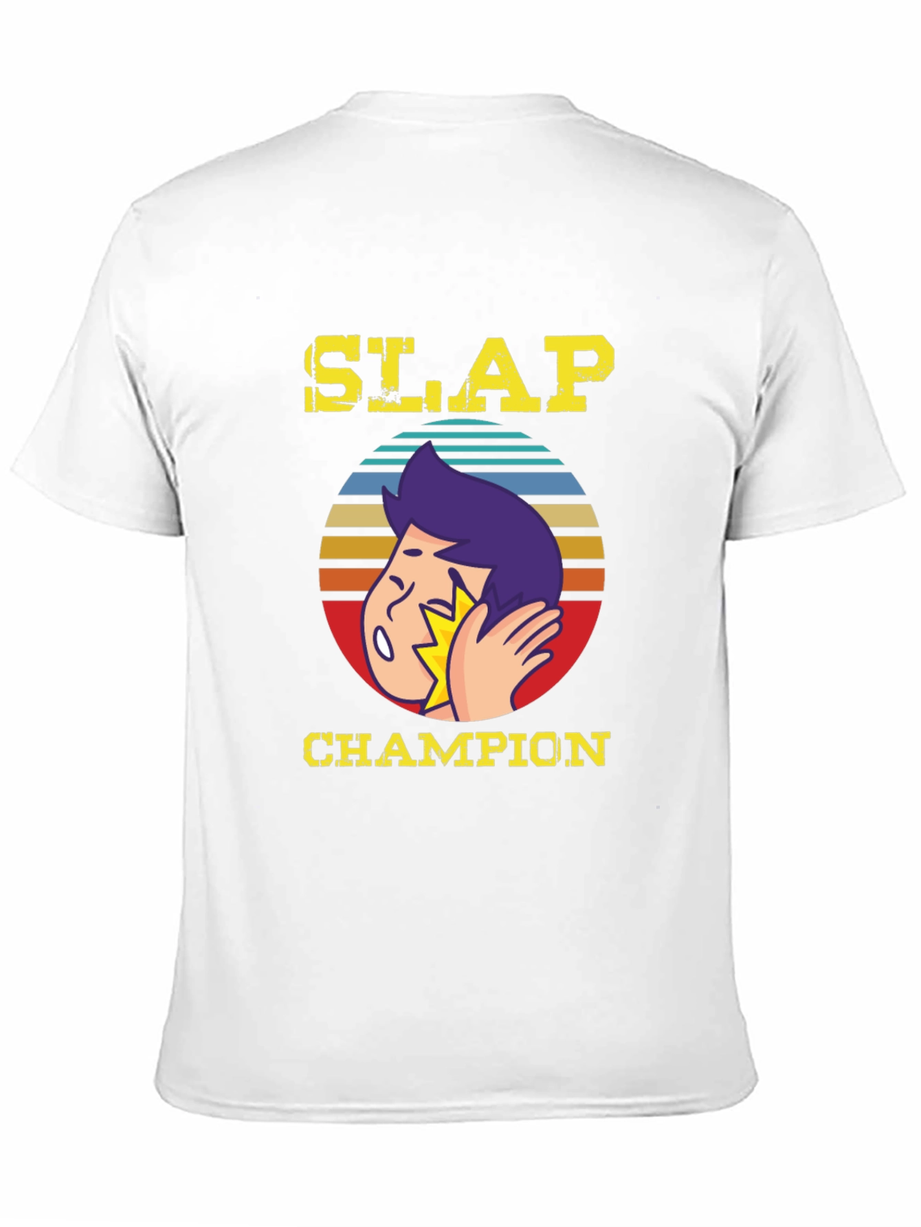 Slap Champion Graphic T-Shirt - Funny Humor Tee