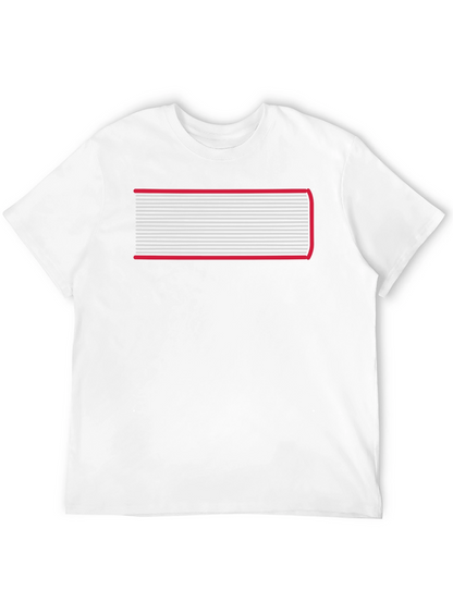 Retro Stripe Graphic Tee - Cool Casual Style