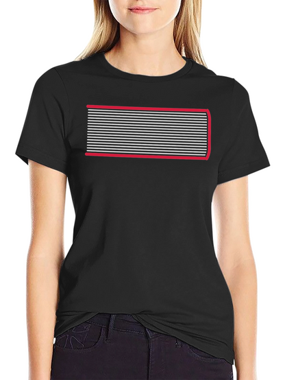 Retro Stripe Graphic Tee - Cool Casual Style