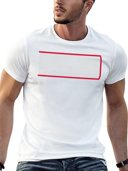 Retro Stripe Graphic Tee - Cool Casual Style